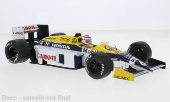 Williams FW11, No.6, Canon Williams Honda team, formula 1, GP Brasil, N.Piquet, 1986