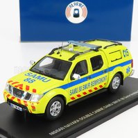 NISSAN - NAVARA SAMU 88 SMUR REMIREMONT AMBULANCE 2011 - ŽLUTÁ MODRÁ