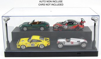 PVC box for 1:43 models with LED lighting - black