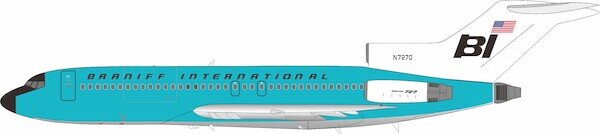 Boeing 727-27C Braniff International Airways Turquoise