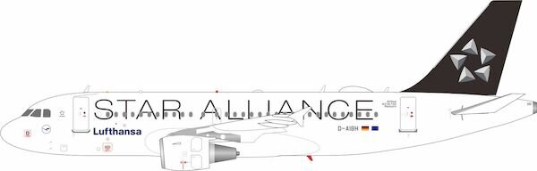 Airbus A319-112 Lufthansa Star Alliance