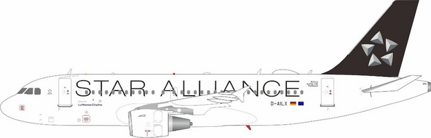 Airbus A319-114 Lufthansa CityLine Star Alliance