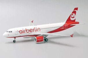 Airbus A320 Air Berlin "Last Flight"  With stand.
