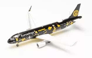 Airbus A320 Eurowings "BVB Fanairbus" 