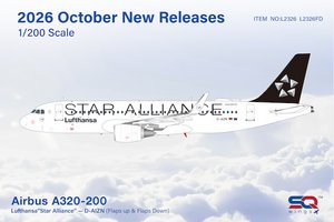 Airbus A320 Lufthansa Star Alliance Flaps Down