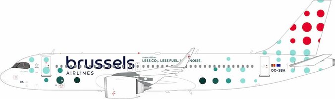 Airbus A320neo Brussels Airlines