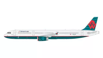 Airbus A321 American Airlines "America West" Heritage Livery