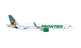 AIRBUS A321 FRONTIER AIRLINES “SPOT THE JAGUAR”