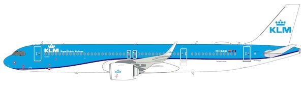 Airbus A321 neo KLM Royal Dutch Airlines "Braamvlinder / Peach Blossom" 