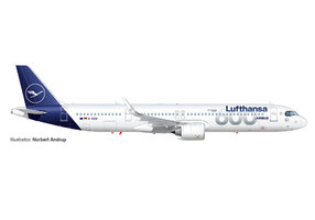 Airbus A321neo "600th Airbus" Lufthansa