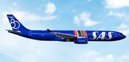Airbus A330-300 SAS Scandinavian Airlines "Celebrating 80 Years"