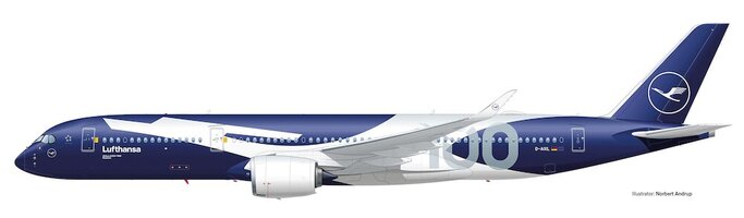 Airbus A350-900 Lufthansa 100 years 
