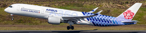 Airbus A350-941 China Airlines "Carbon Fibre"