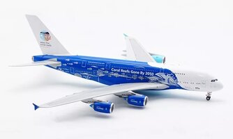 Airbus A380 Hifly "Save the coral reefs"