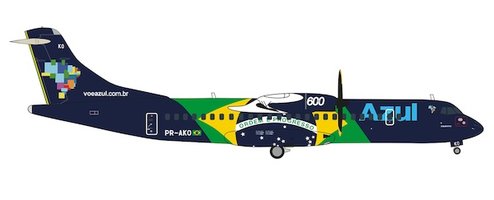 ATR72-600 Azul Brazilian Flag