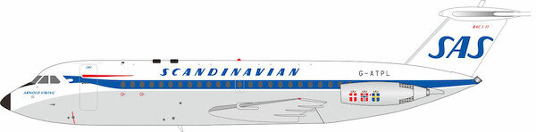 BAC111-301AG One-Eleven SAS - Scandinavian Airlines System