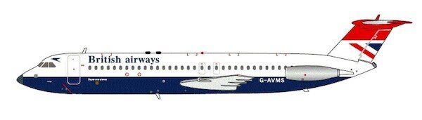 BAC111-510ED British Airways 'Negus'
