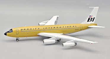 Boeing 720-027 Super Jet Braniff N7079 Beige