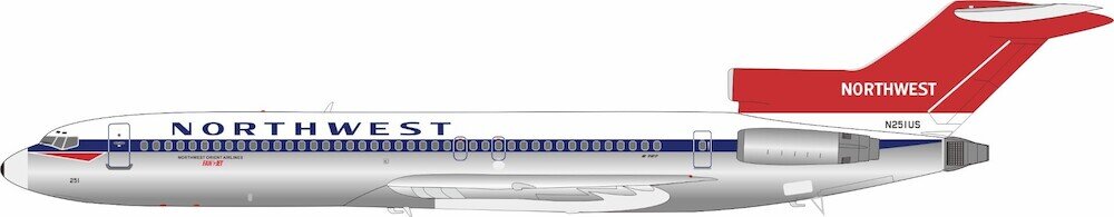 Boeing 727-251 Northwest Orient Airlines