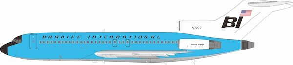 Boeing 727-27C Braniff International Airways New Medium Blue