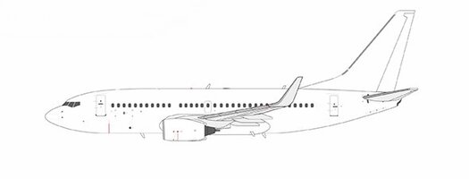 Boeing 737-700 Blank