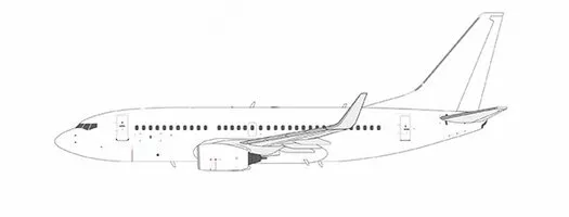 Boeing 737-700 Blank