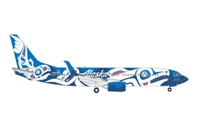 Boeing 737-800 Alaska Airlines “Xáat Kwáani (Lachsmenschen)”