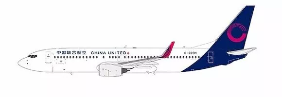 Boeing 737-800 China United Airlines