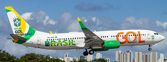 Boeing 737-800 GOL Linhas Aereas "GOL DO BRASIL!"