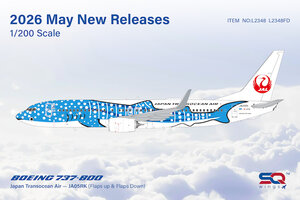 Boeing 737-800 Japan Transocean Air "Jinbei Je" Flaps Down