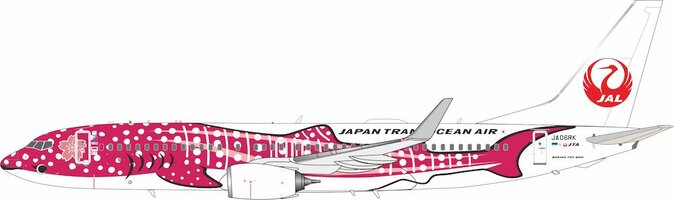 Boeing 737-800 Japan Transocean Air "Sakura Jinbei" 