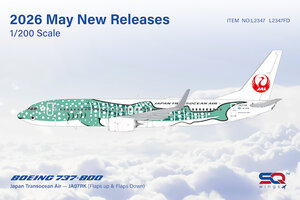 Boeing 737-800 Japan Transocean Air "Yui Jinbei"  Flaps Down