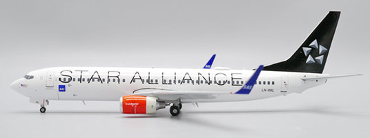 Boeing 737-800 SAS Scandinavian Airlines "Star Alliance" Flaps Down