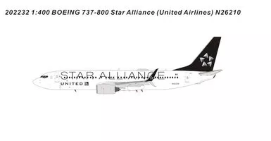 Boeing 737-800 United Airlines, Star Alliance