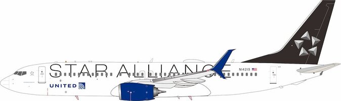 Boeing 737-800 United Airlines "Star Alliance"