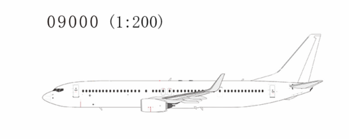 Boeing 737-900 Blank Model