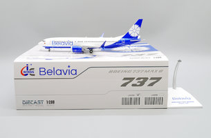 Boeing 737 MAX 8 Belavia Belarusian Airlines with stand