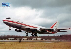 Boeing 747-100 Boeing Company "Museum Livery"