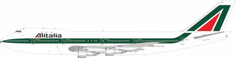Boeing 747-243B Alitalia