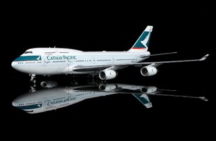 Boeing 747-400 Cathay Pacific Flaps down