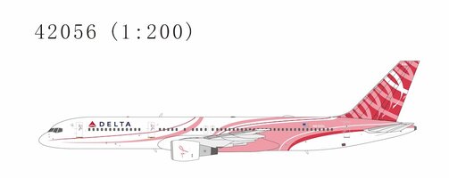 Boeing 757-200 Delta Air Lines "Breast Cancer Awareness" Boeing 757-200 Delta Air Lines "Breast Cancer Awareness"