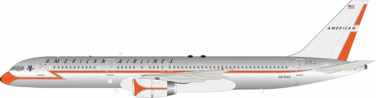 Boeing 757-223 American Airlines Retro 