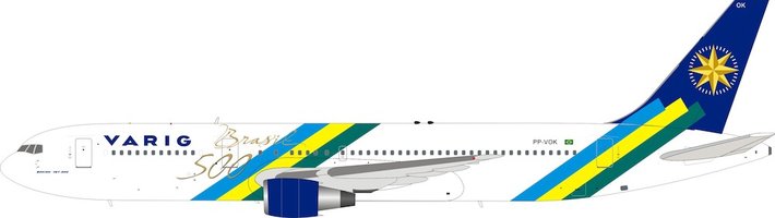 Boeing 767-300ER Varig "Brazil 500 years" 