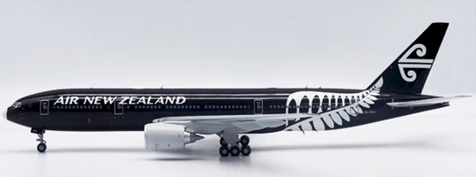 Boeing 777-200ER Air New Zealand "All Blacks with White Nose" 