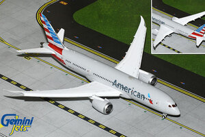 Boeing 787-9 Dreamliner American Airlines flaps down