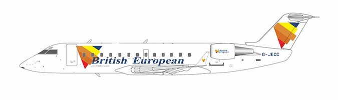 Canadair CRJ200ER British European Airways