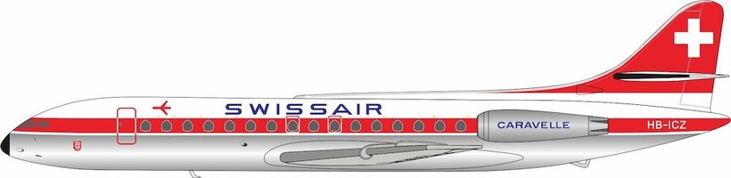 Caravelle SE210 Swissair