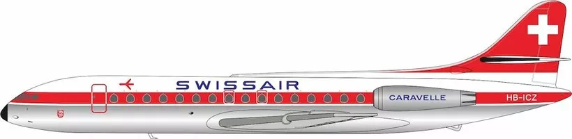 Caravelle SE210 Swissair