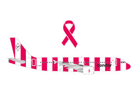 Condor Airbus A320 "FlyPink Plane"