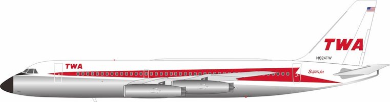 Convair CV880 TWA Trans World Airlines